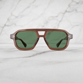 Coffee / Green Tint
