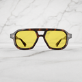Dark Tortoiseshell / Yellow Tint