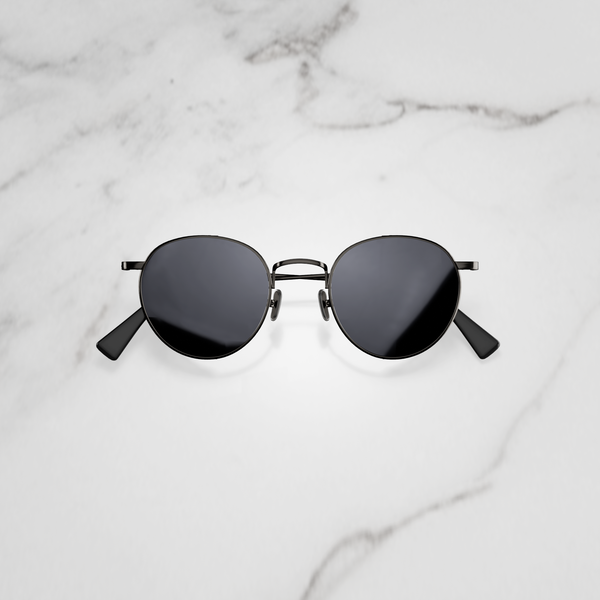 Side-Shield Mirrored Sunglasses