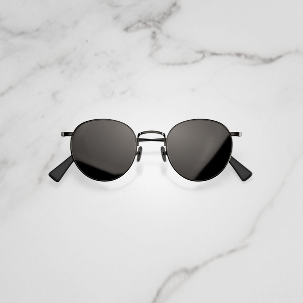 Side-Shield Mirrored Sunglasses
