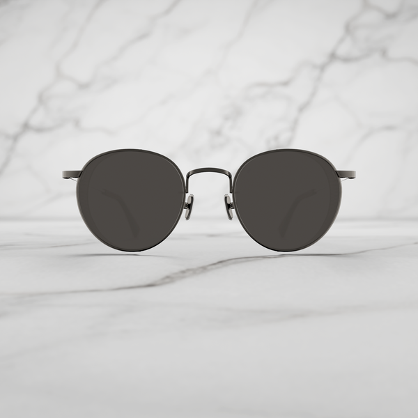 Side-Shield Mirrored Sunglasses