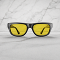 Piano Black / Yellow Tint