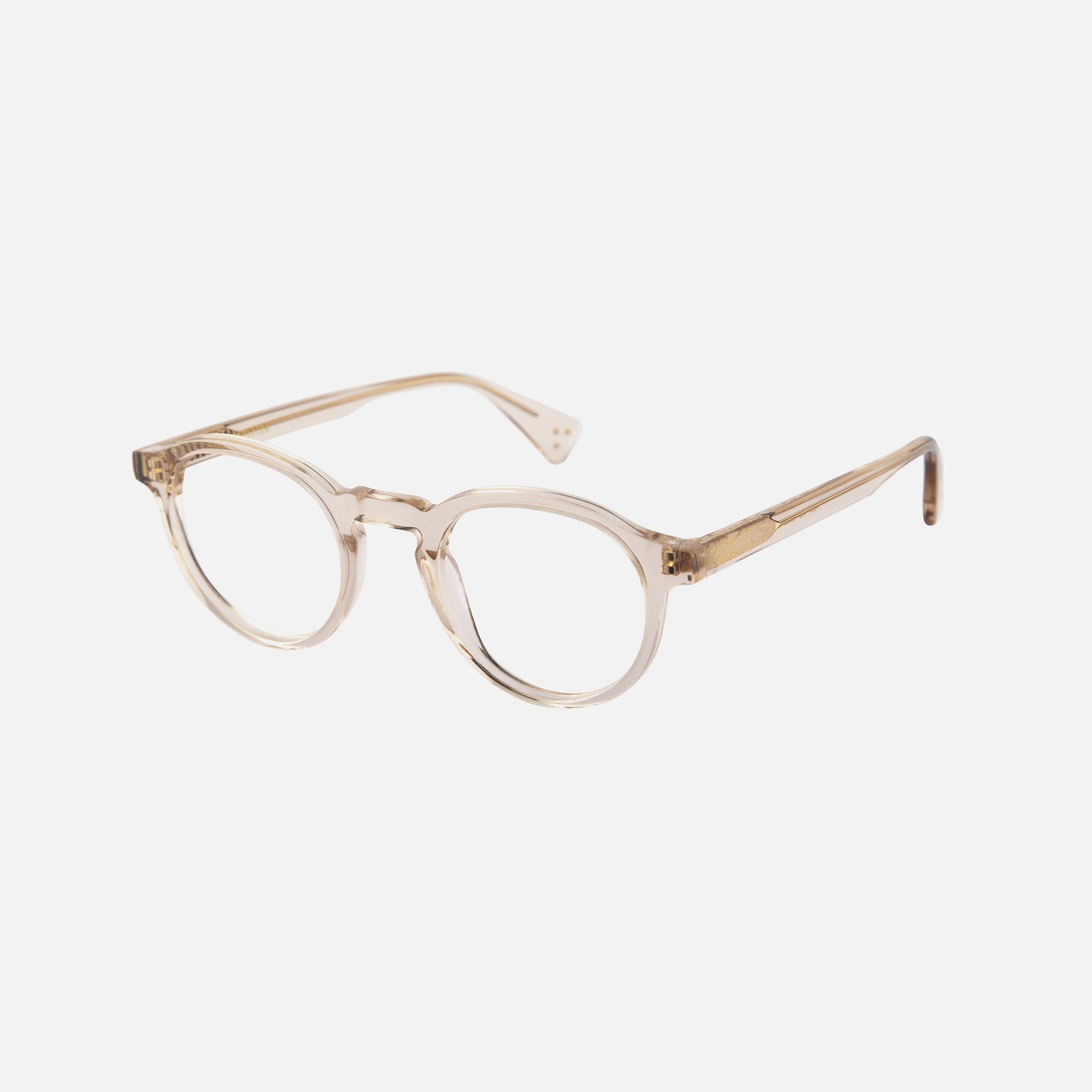 Unisex Alex Optical Round Frame Glasses Curry Paxton