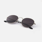 John Sunglasses in Silver Steel